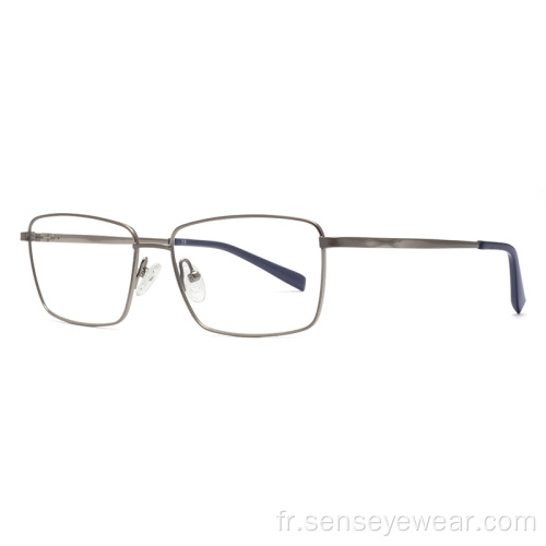 Eyeglasse à cadre optique en titane unisexe haut de gamme Eyeglass